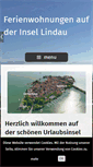 Mobile Screenshot of ferienwohnung-in-lindau.de